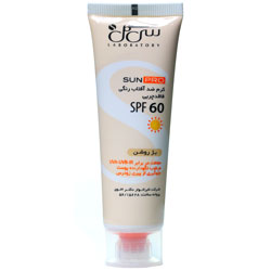 کرم ضد آفتاب SPF60 بژ روشن سان پرو