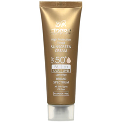 کرم ضد آفتاب رنگی +SPF50