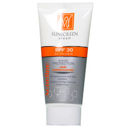 کرم ضد آفتاب آکنه لاین SPF30