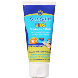 کرم ضد آفتاب کودکان SPF30 سان سیف