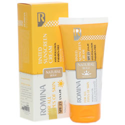 کرم ضد آفتاب رنگی رومینا SPF25