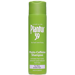 شامپو کافئین پلانتور 39 مخصوص موهای شکننده و ظریف
