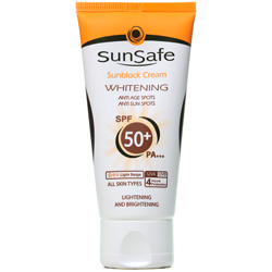 کرم ضد آفتاب SPF50 روشن کننده بژ روشن