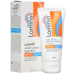 کرم ضد آفتاب فاقد چربی لامینین SPF50