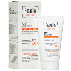 کرم ضد آفتاب رزاکلین پوست معمولی و خشک SPF50